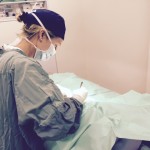 Dr Sam starting Bell's surgery