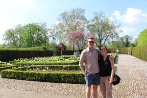 John and Sarah at Kew Gardens, London